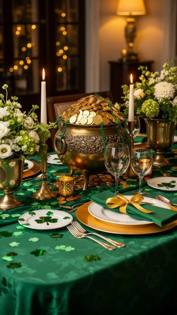 pot of gold centerpieces