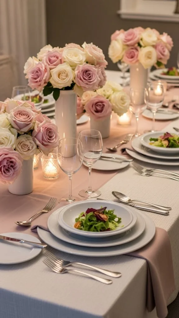 rose centerpieces