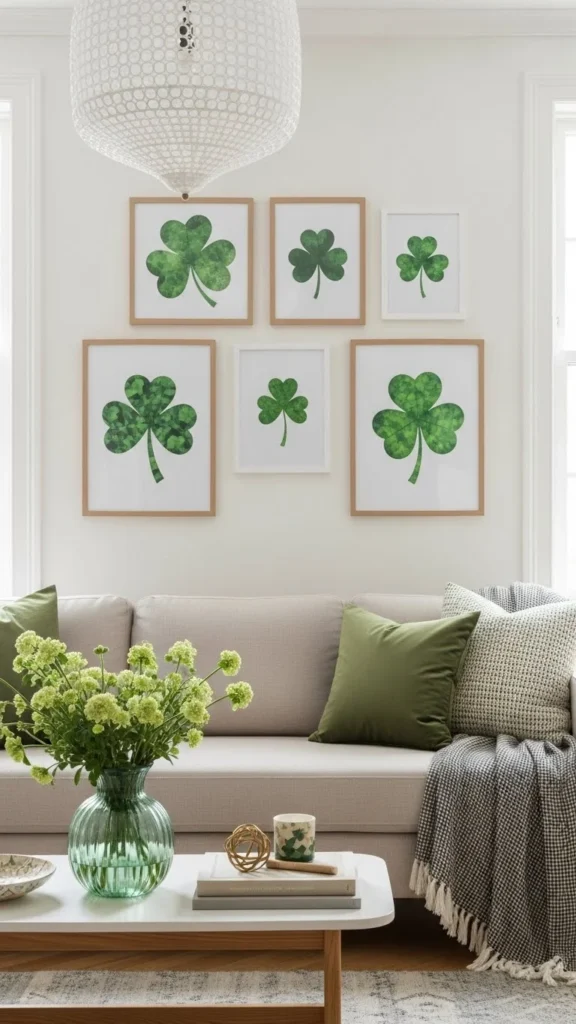 shamrock wall art