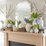 23 Eye-Catching Spring Mantel Decor Ideas That Feel Effortlessly Styled