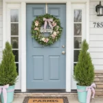 29 Creative Spring Front Door Decor Ideas That Stand Out