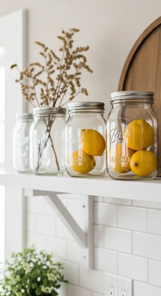 Add Warmth With Seasonal Jar Fillers