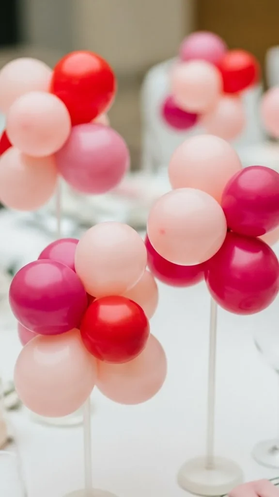 Balloon Cluster Table Decor