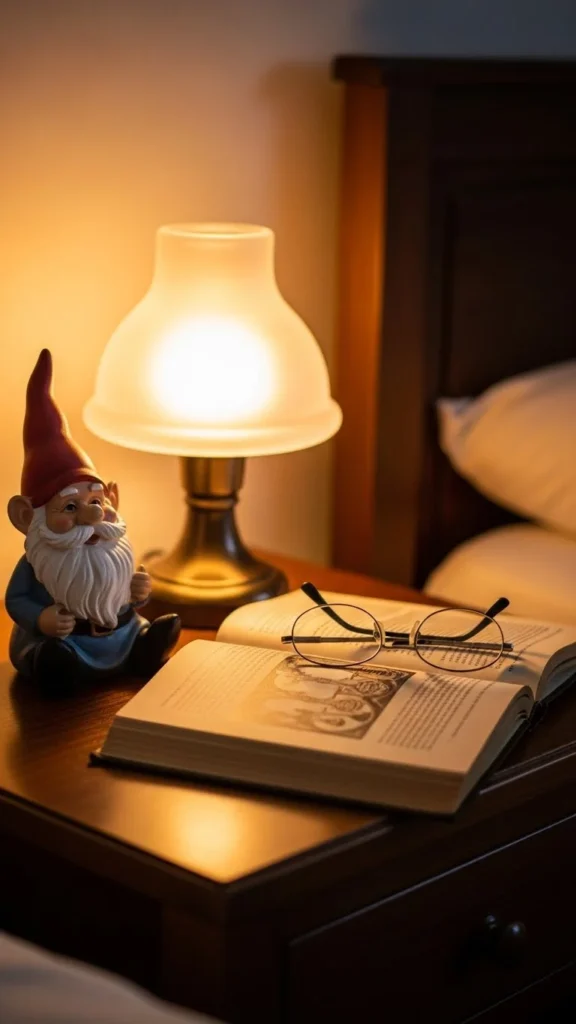 Bedroom Nightstand Gnome