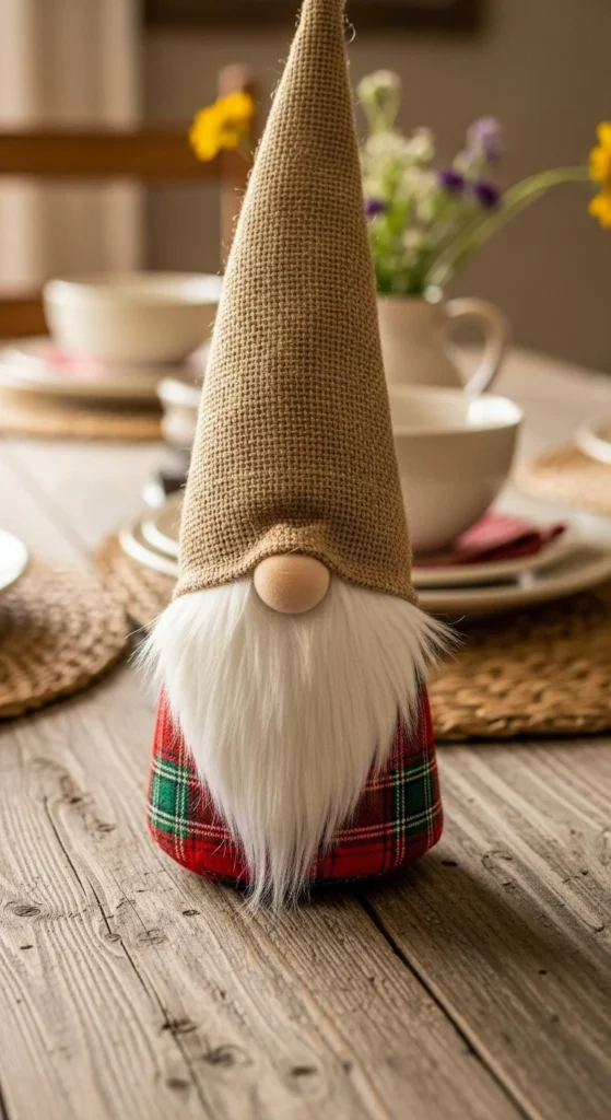 Burlap Hat Gnome