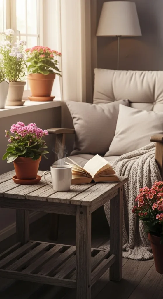 Calm Morning Corner Setup