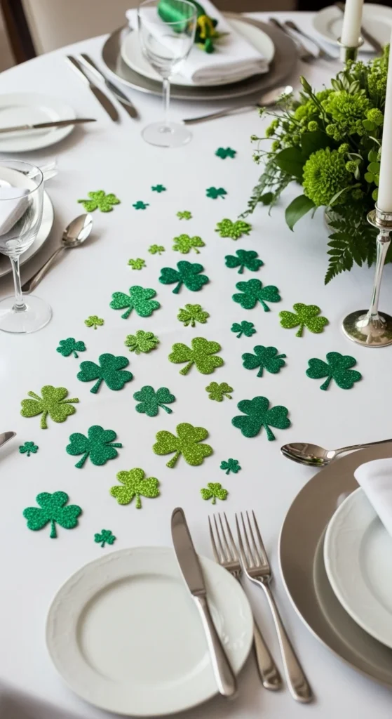 Centerpiece Shamrock Scatter