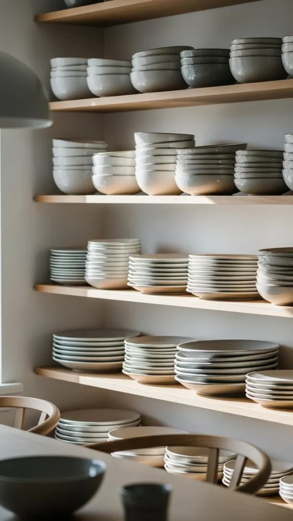 Ceramic Dinnerware Displays