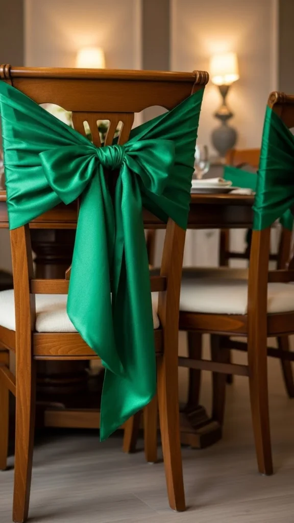 Chair Back Ribbon Sashes