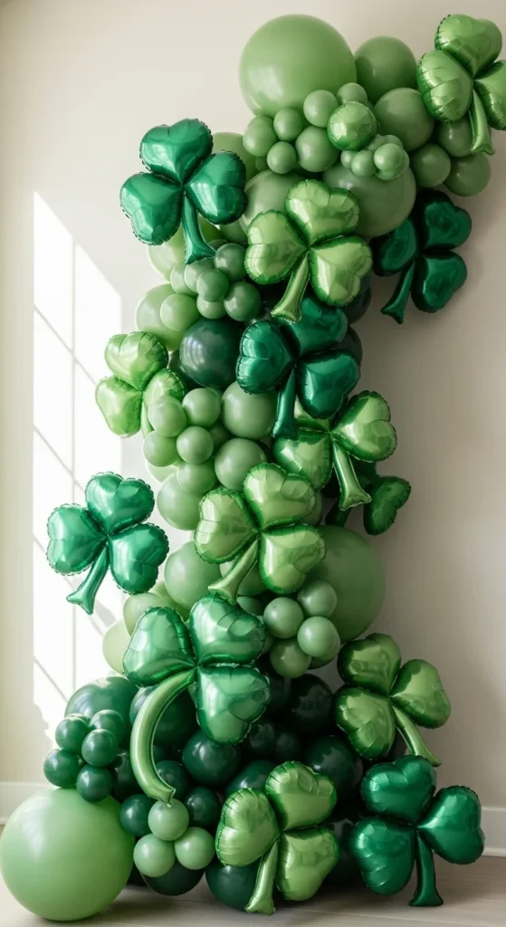 Clover Balloon Garland for Walls