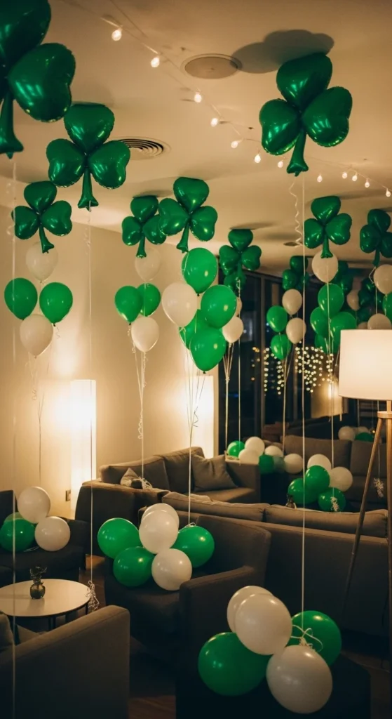 Clover Balloon Lounge Area Accent