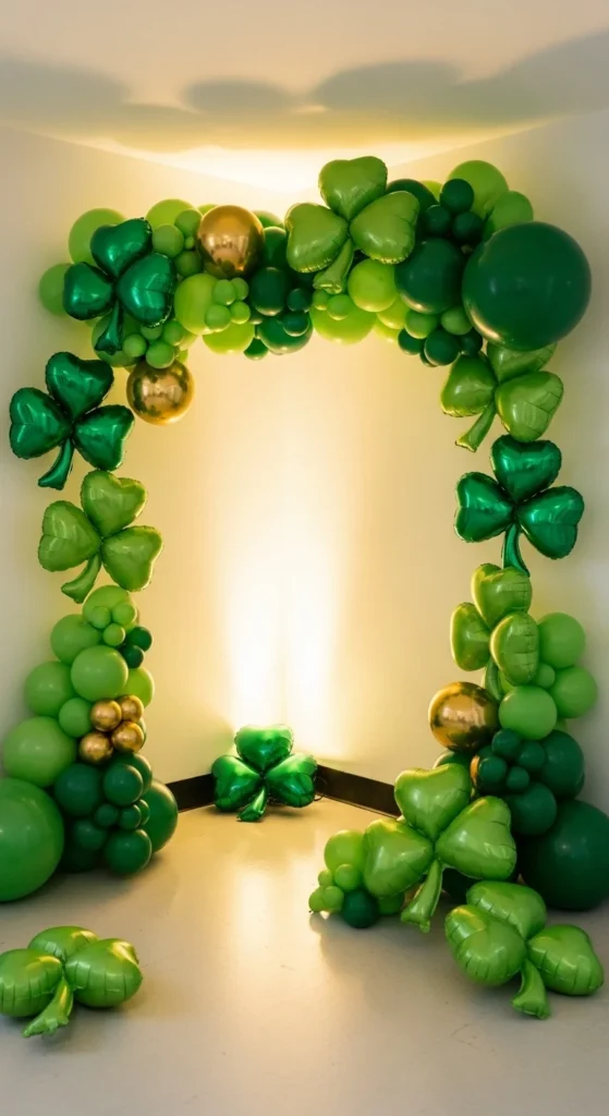 Clover Balloon Photo Corner