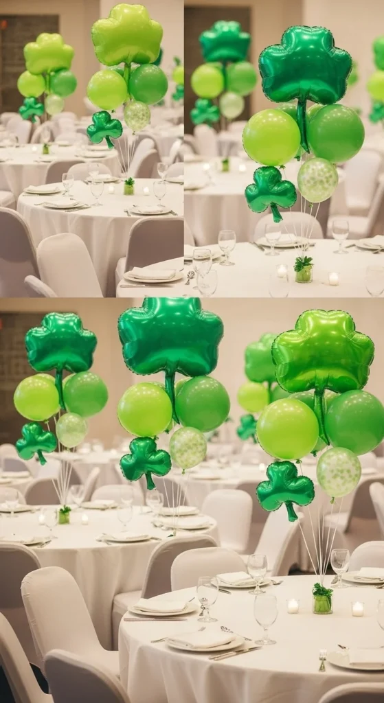 Clover Balloon Table Numbers