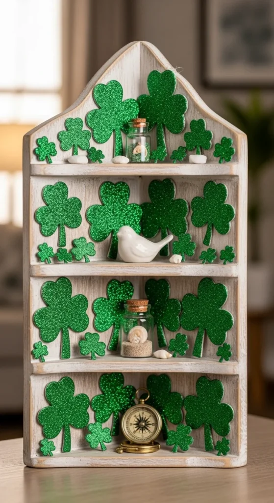 Corner Shelf Statement Shamrock