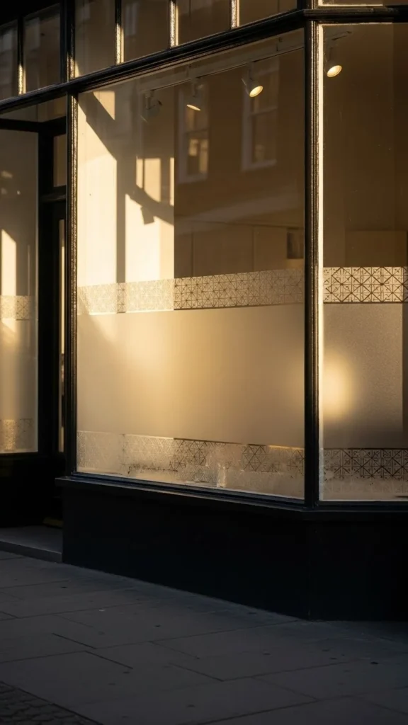 Decorative Window Film for Privacy