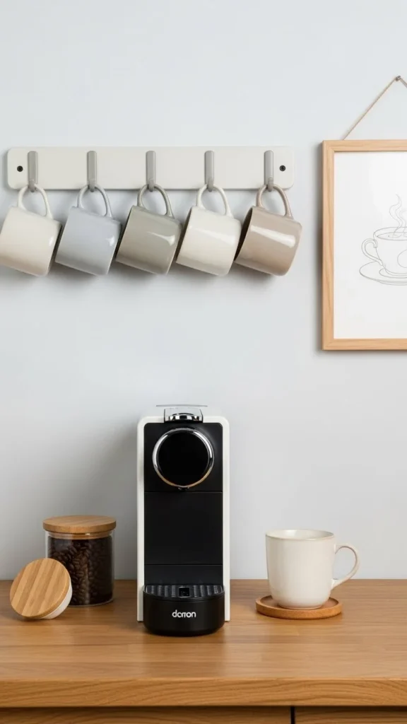 Display Mugs and Tools Like Decor