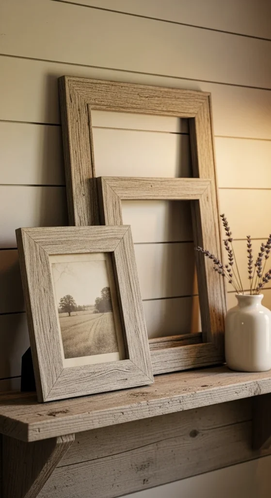 Distressed Wood Picture Frames