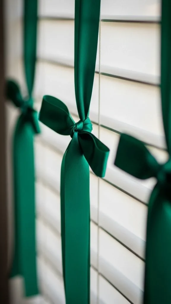 Emerald Ribbon Window Pulls