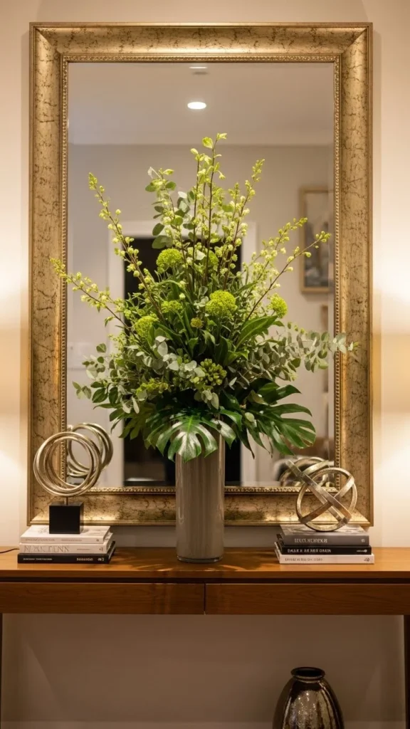 Entryway Console Greens