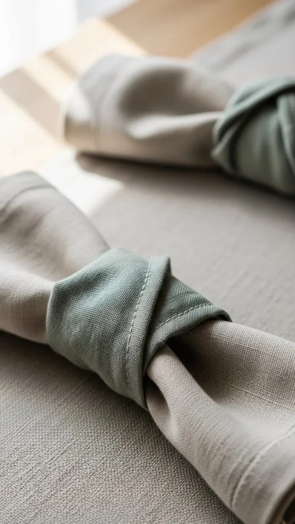 Fabric Band Napkin Rings