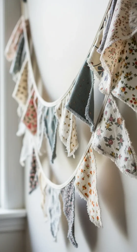 Fabric Flag Garland