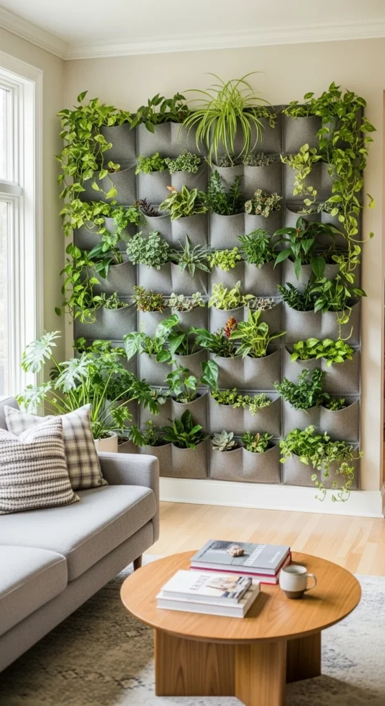 Fabric Pocket Wall Gardens