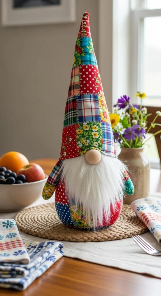 Fabric Scrap Gnome