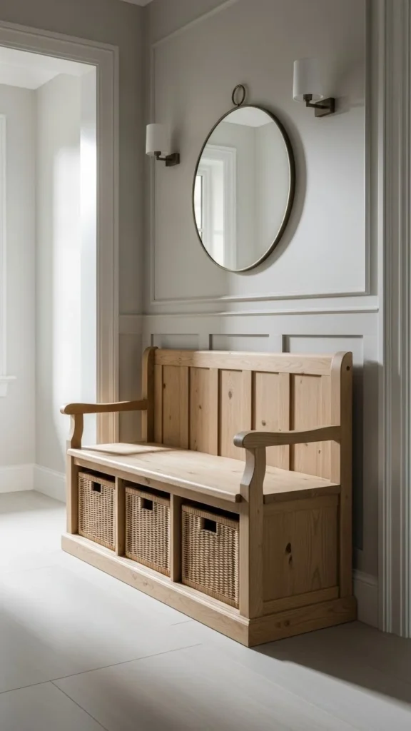 Farmhouse Entry Bench