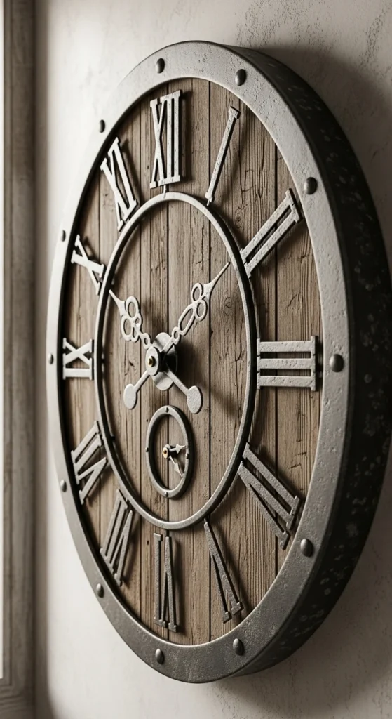 Farmhouse Style Wall Clocks