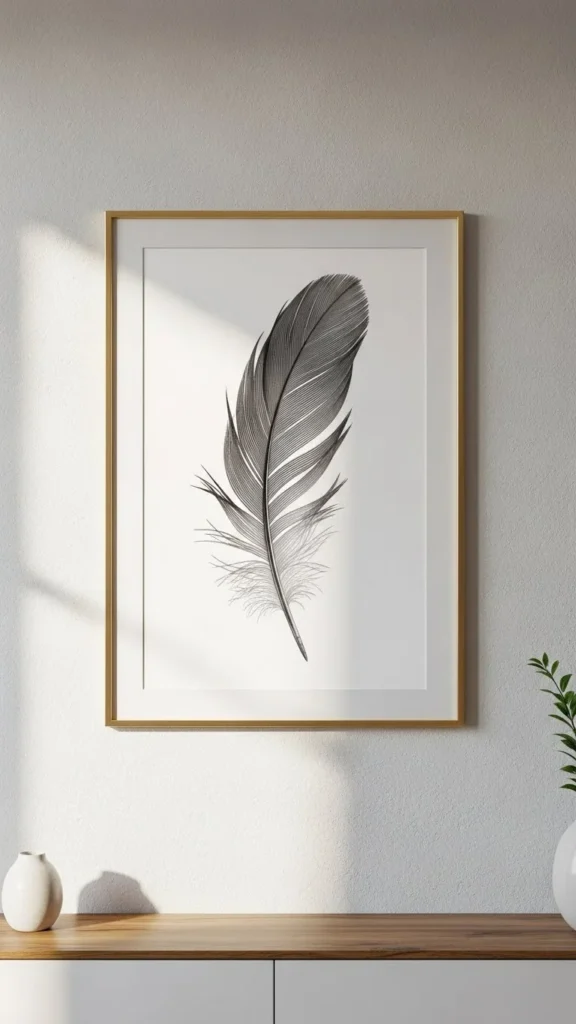 Feather Balance Sign