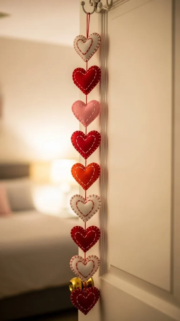 Felt Heart Garland