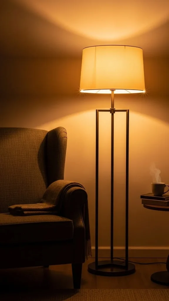 Floor Lamps With Fabric Shades