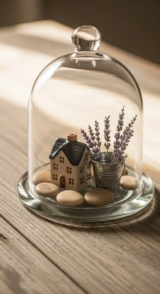 Glass Cloche Table Styling