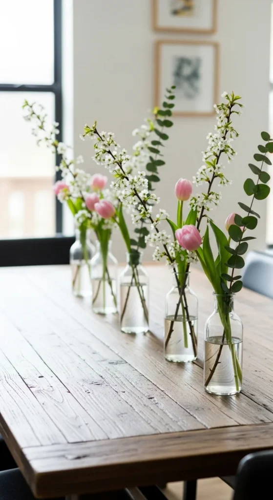 Glass Vases With Single Stems