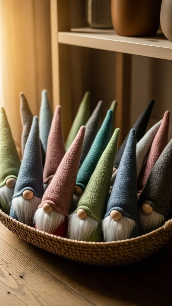 Gnome Basket Display