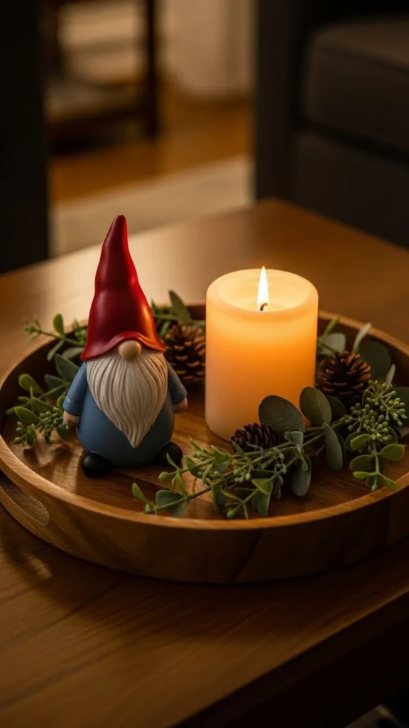 Gnome Centerpiece Tray