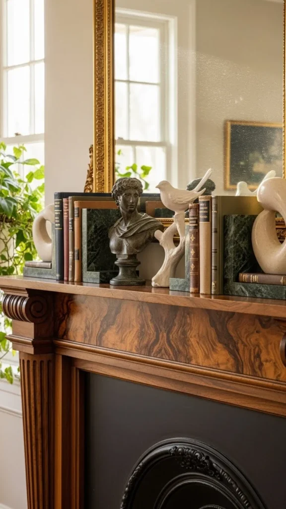 Green Marble Decor Pieces