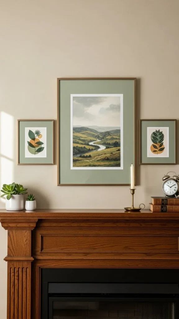 Green Picture Matting