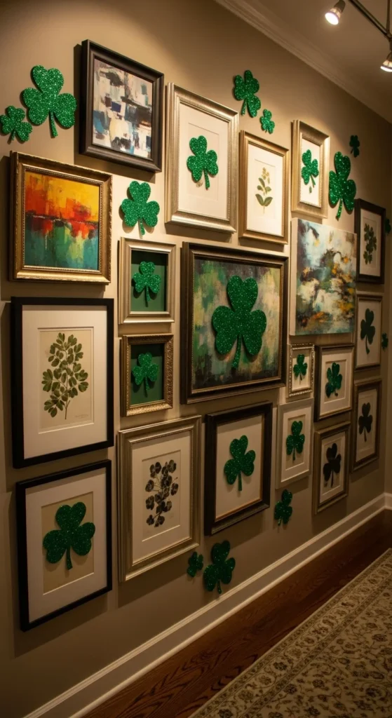 Hallway Gallery Shamrocks