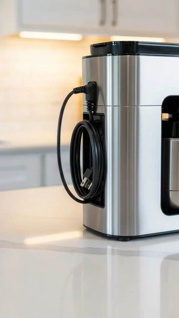 Hide Cords and Outlets Strategically