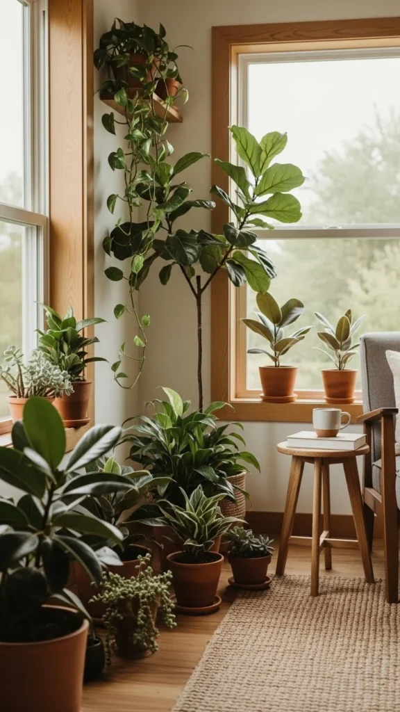 Indoor Plants for Lived-In Rooms