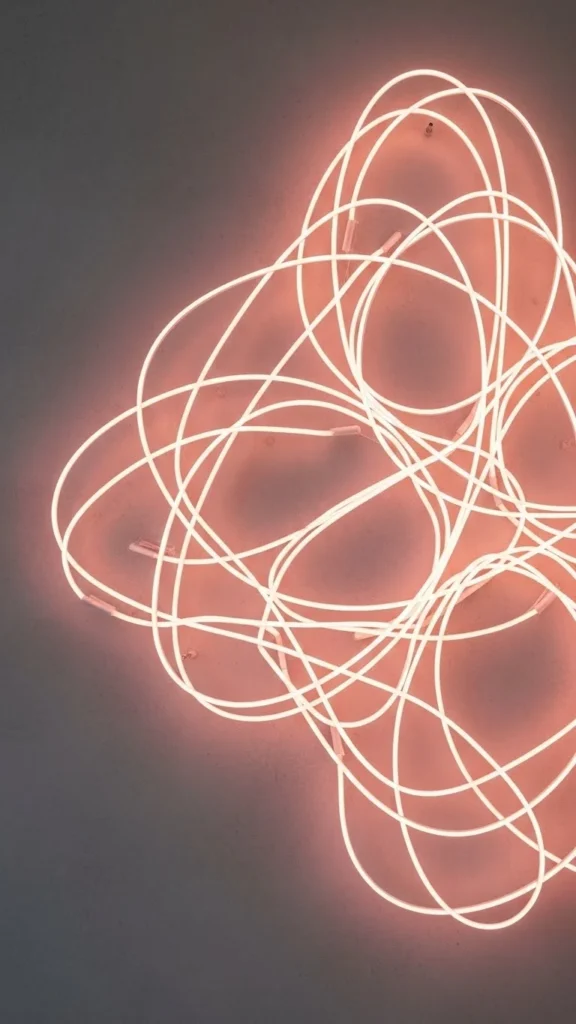 Intertwined Line Art