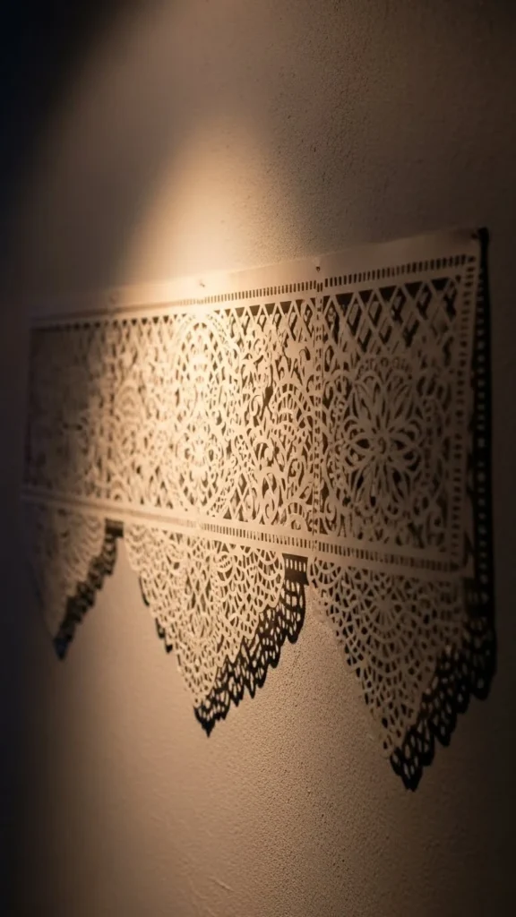 Lace Paper Banner