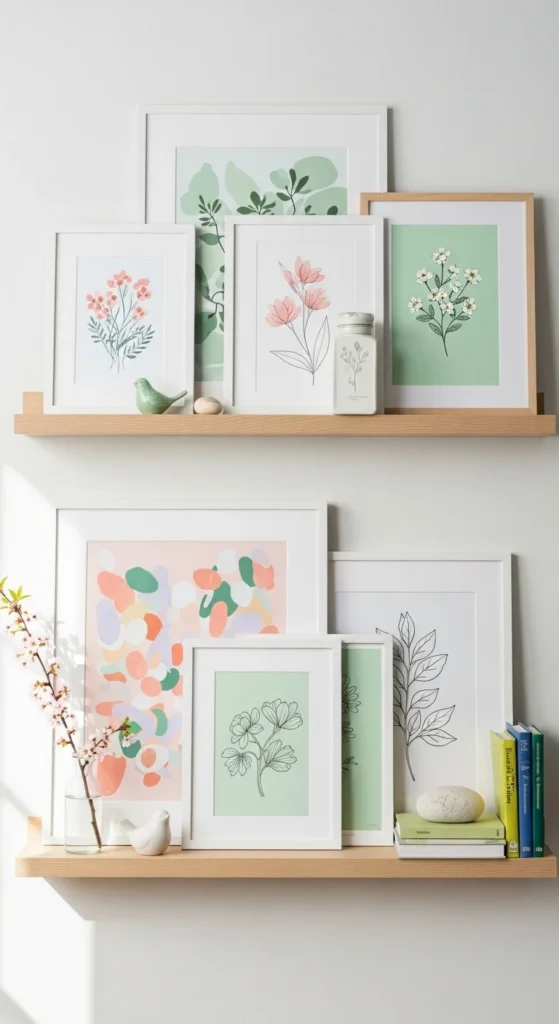 Layered Frame Ledges