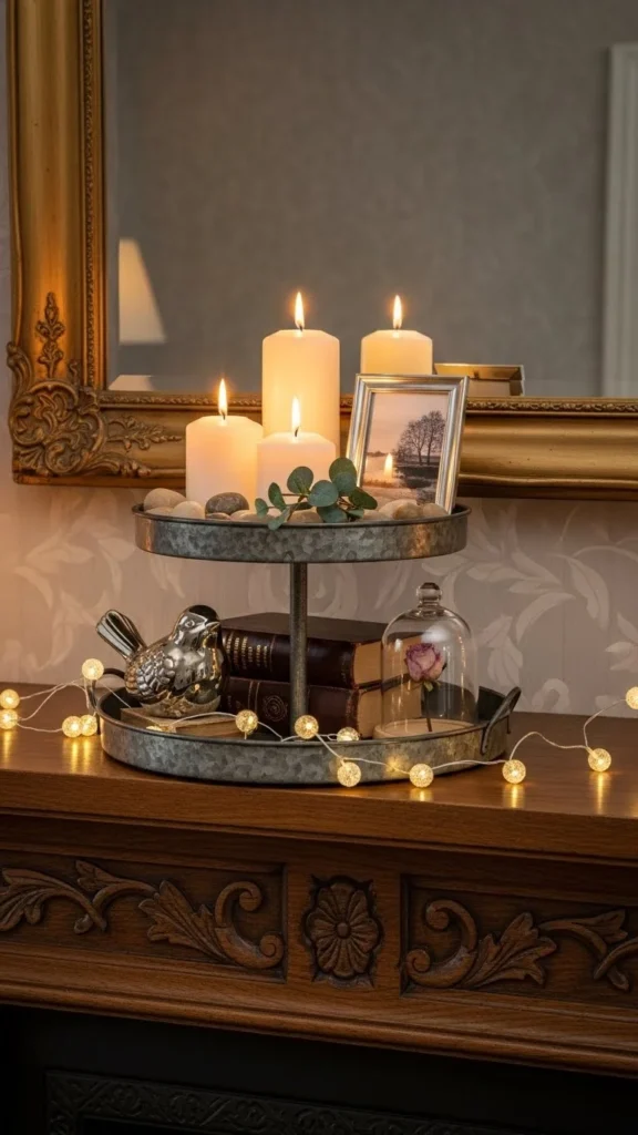 Layered Trays for Depth