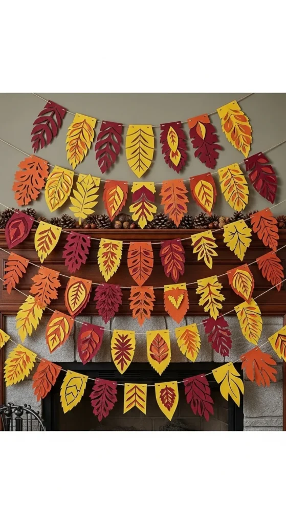 Leaf Cutout Banner