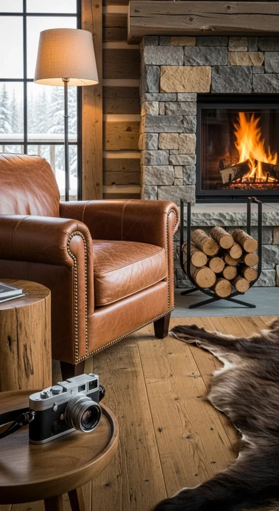 Leather Accent Chairs