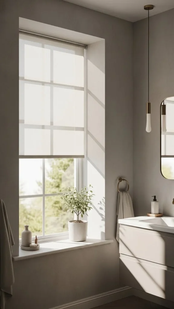 Light Fabric Window Shade