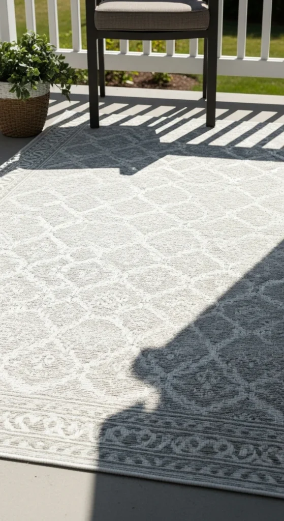 Light Outdoor Rug