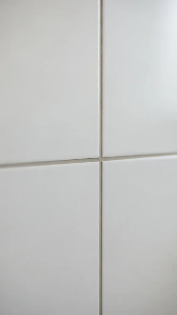 Light Tile Grout Refresh